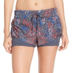 Zella 'Twice as Nice' Layered Shorts